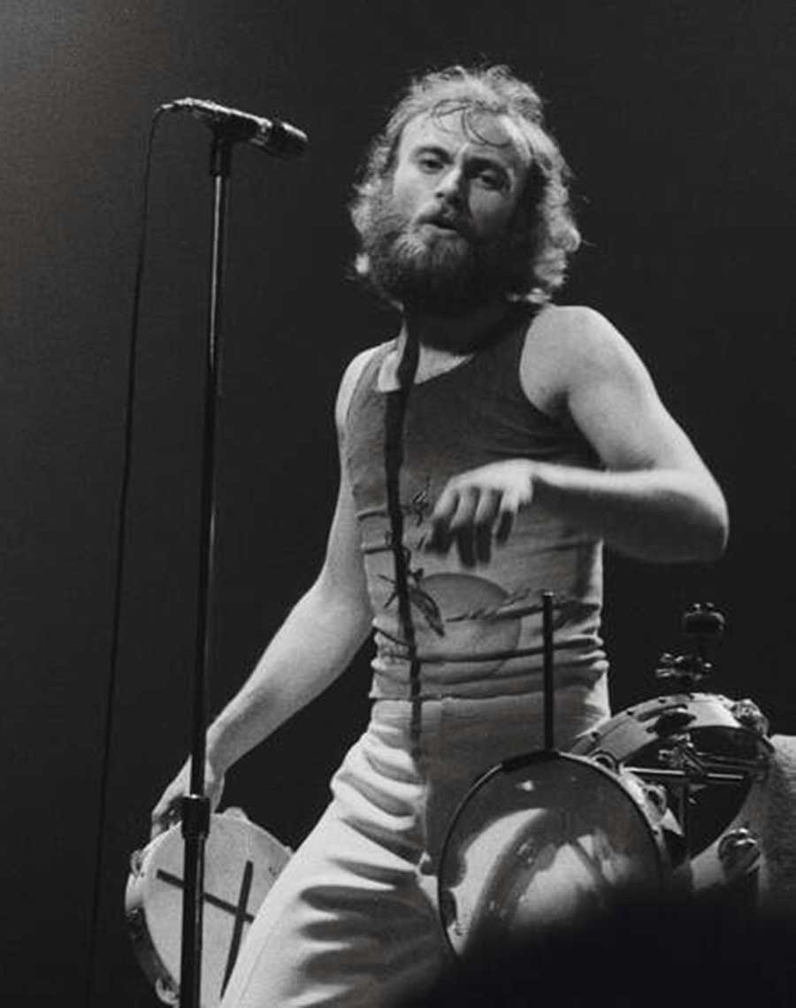 Phil Collins onstage