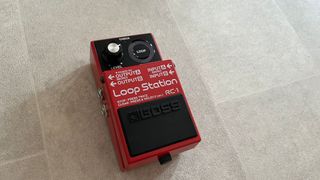 Best looper pedals: Boss RC-1 Loop Station