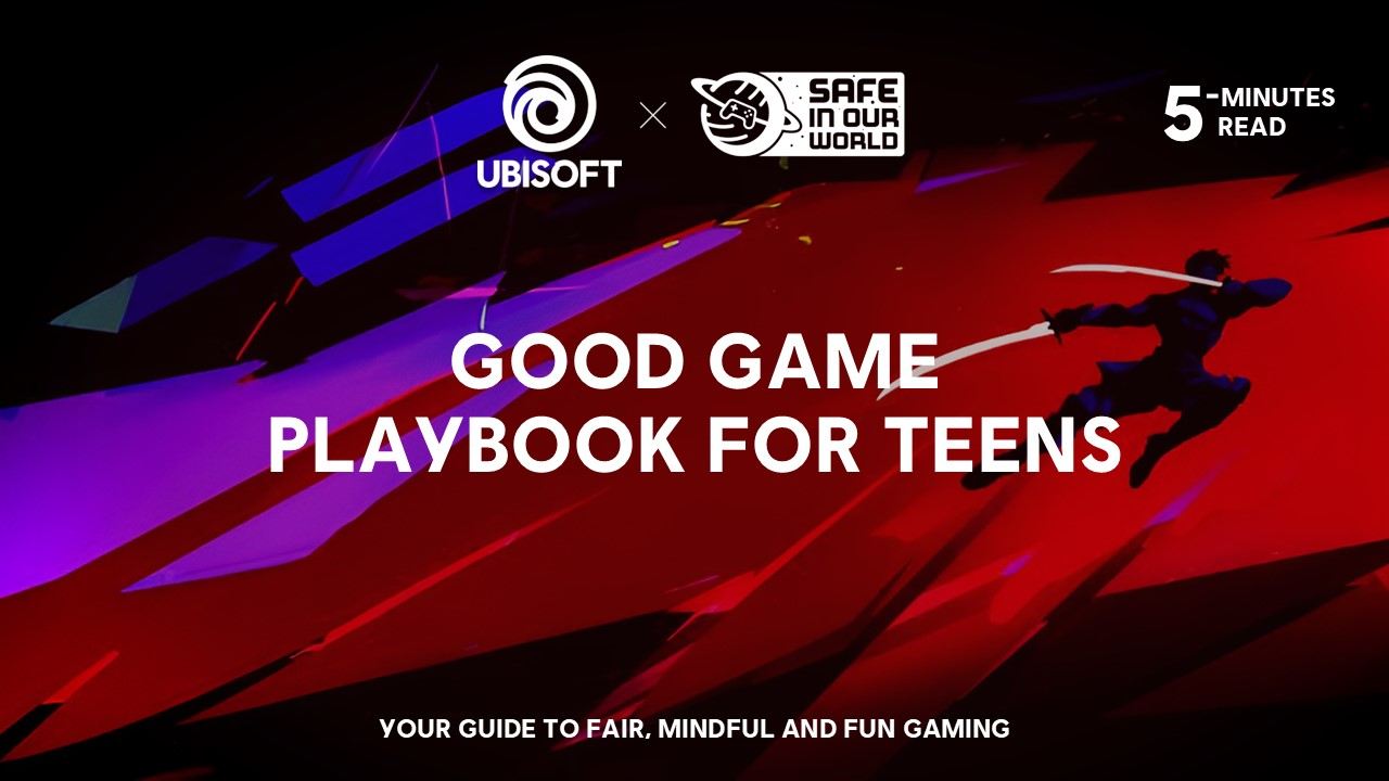 The cover of one of Ubisoft&#039;s upcoming Good Game Playbooks