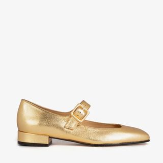 Penelope Chilvers Low Mary Jane Leather Shoe 