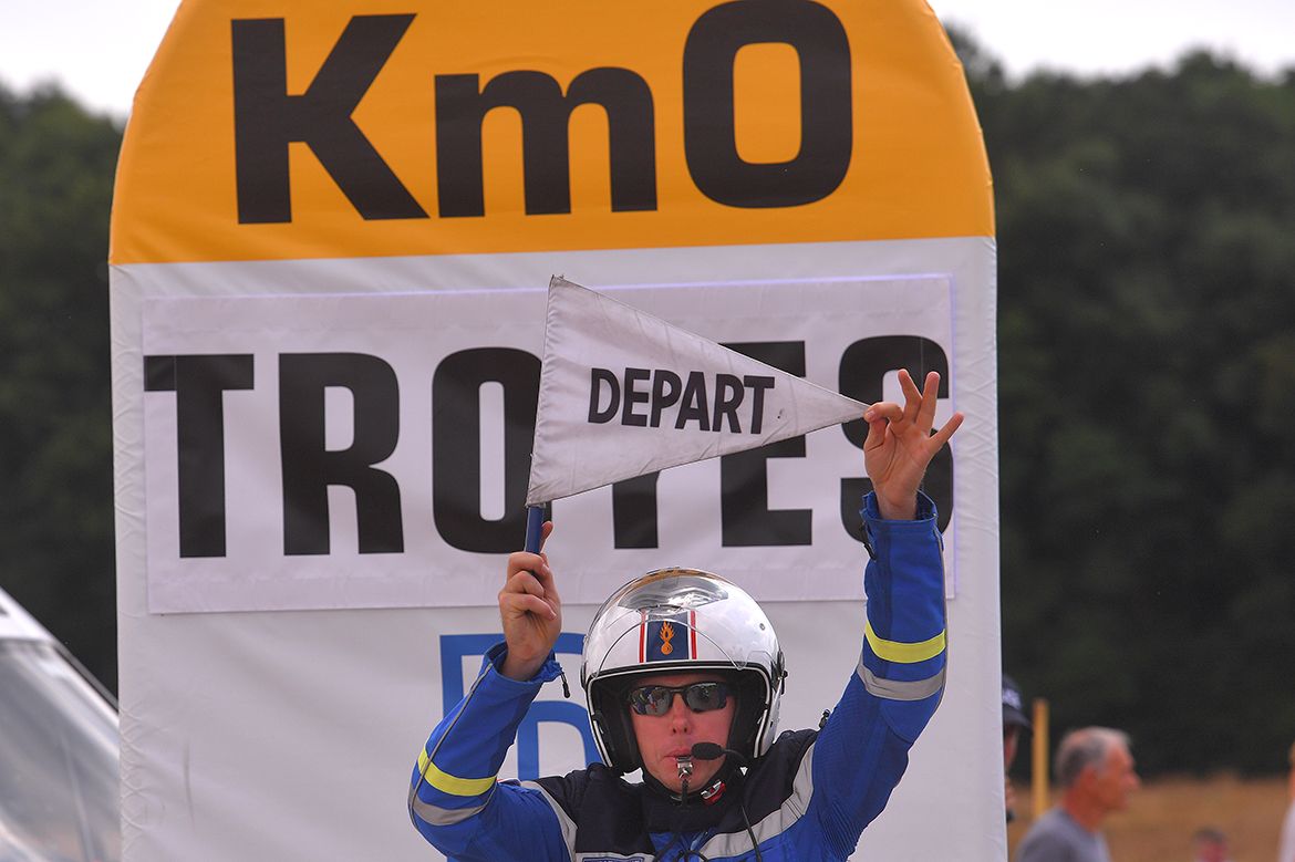 The start of stage 7 of the Tour de France
