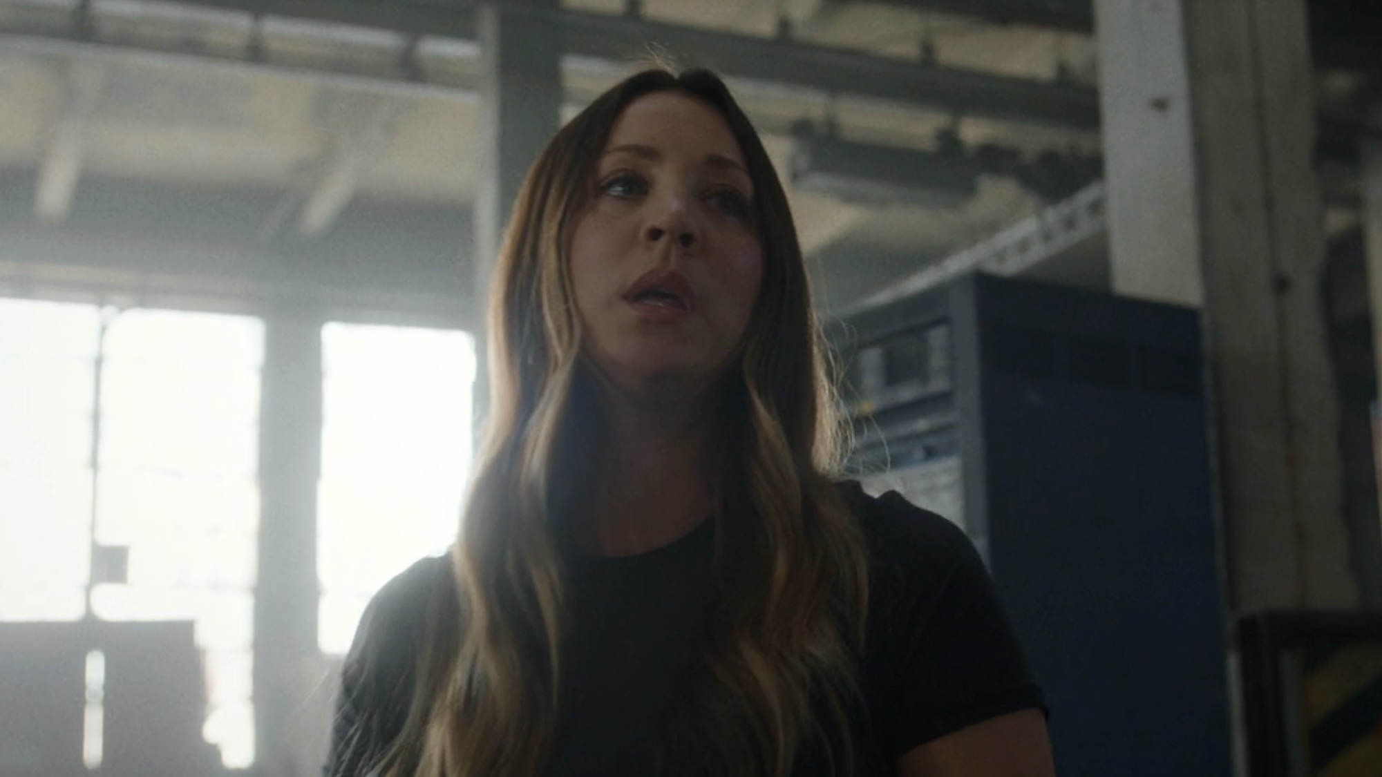 Alt-Universe Penny in a former Amazon warehouse in Stuart Fails to Save the Universe Season 1