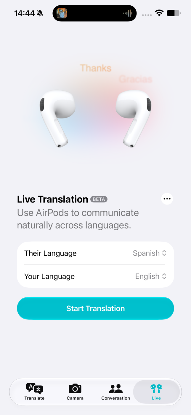 AirPods 5 with Wireless Charging, screengrabs using an iPhone 15 Pro running iOS 27.2