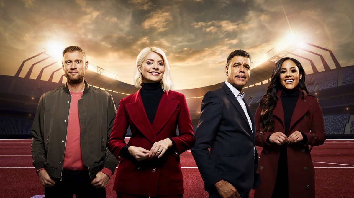 The Games - Freddie Flintoff, Holly Willoughby, Chris Kamara and Alex Scott