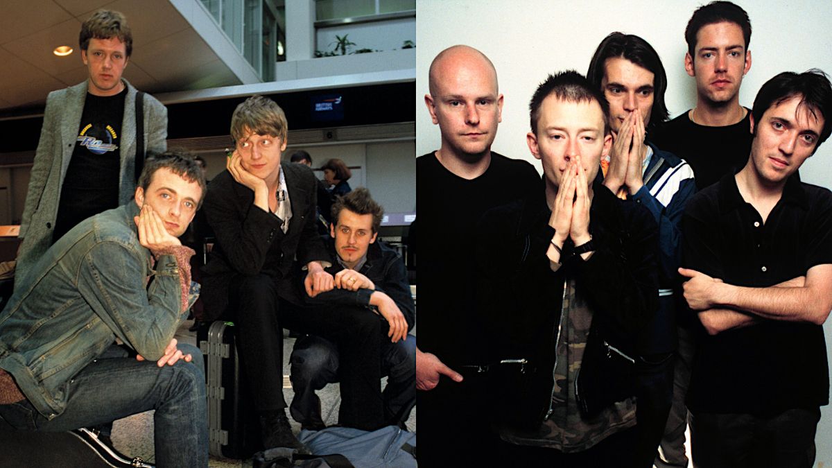 Travis and Radiohead in 1997