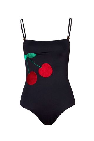 Sumatra Localized Cherry One-Piece Swimsuit