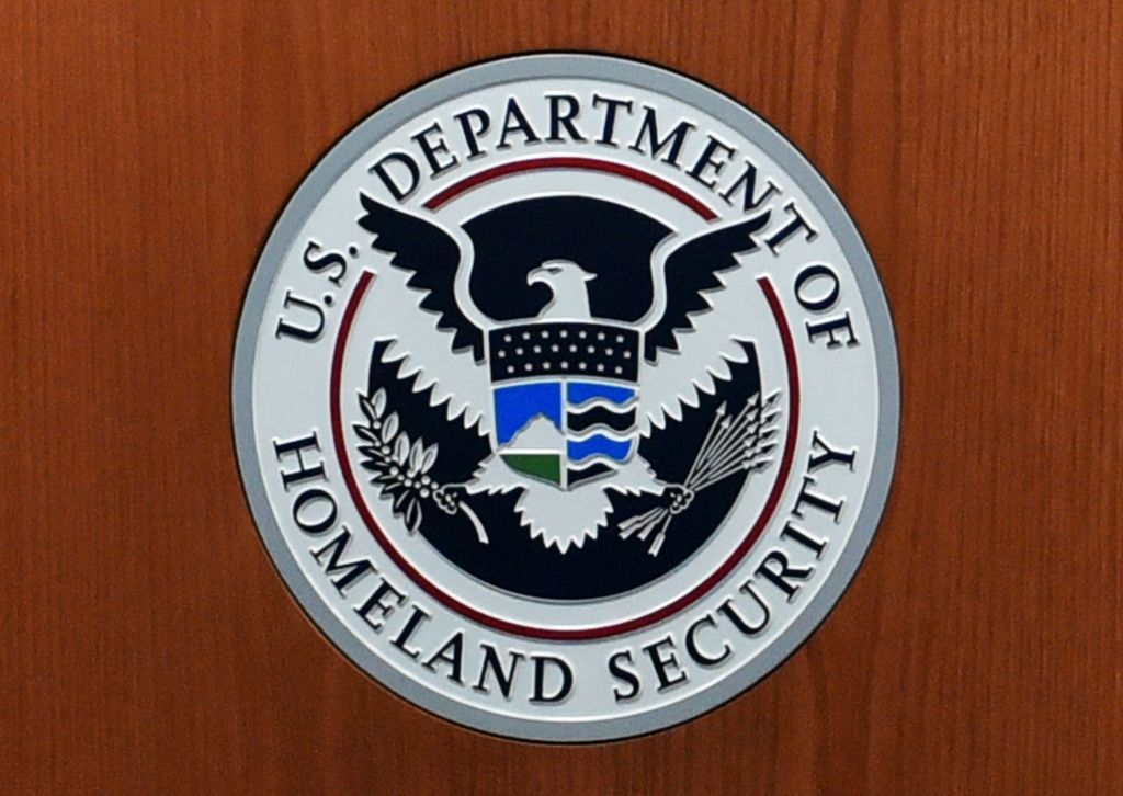 Department of Homeland Security logo.