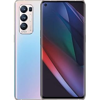Oppo Find X3 Neo device on plain background