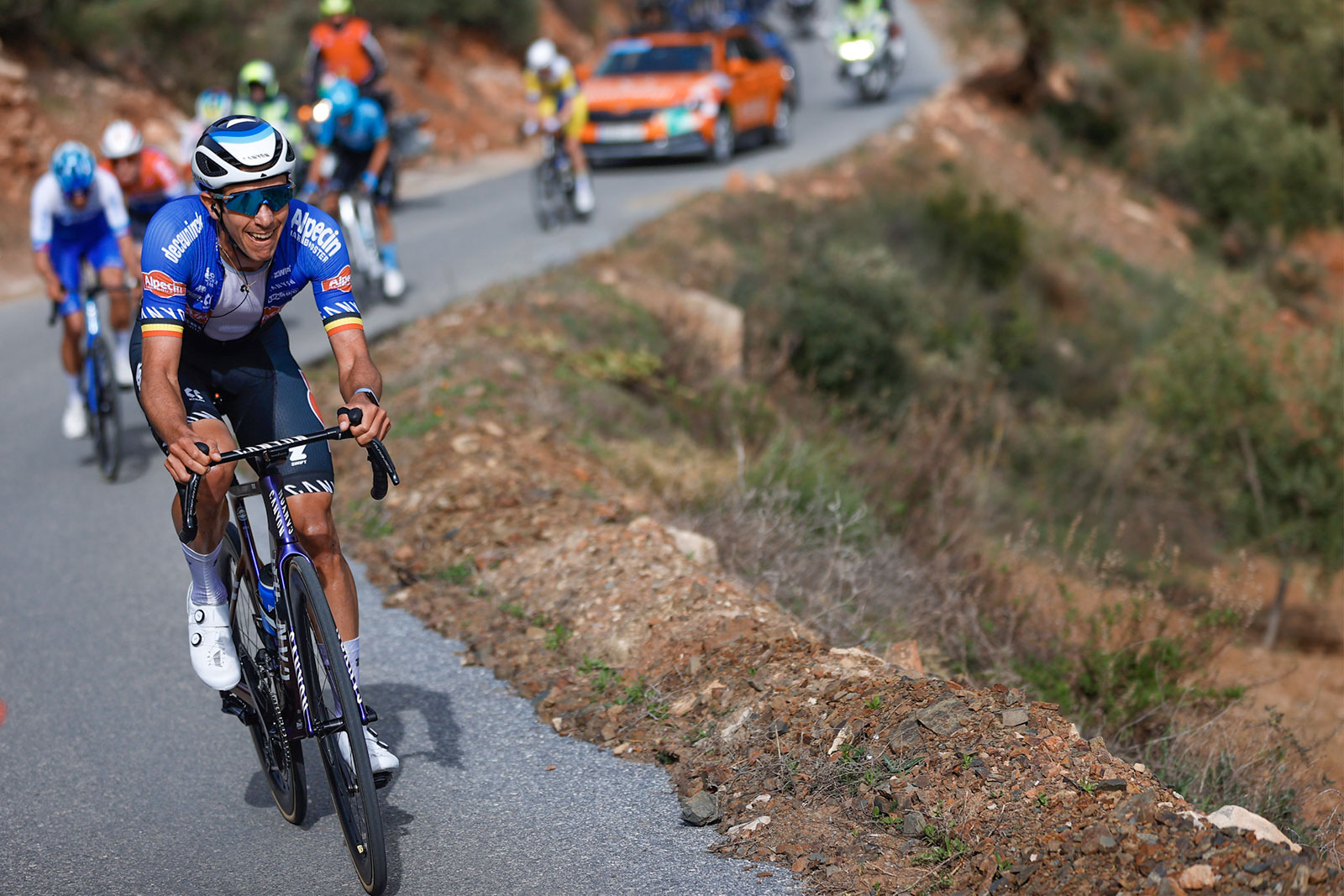 Vuelta a Andalucia Ruta Ciclista Del Sol 2023 - 69th Edition - 5th stage Otura - Alhaurin de la Torre 184,3 km - 19/02/2023 - Dries De Bondt (BEL - Alpecin - Deceuninck) - photo Luis Angel Gomez/SprintCyclingAgency©2023