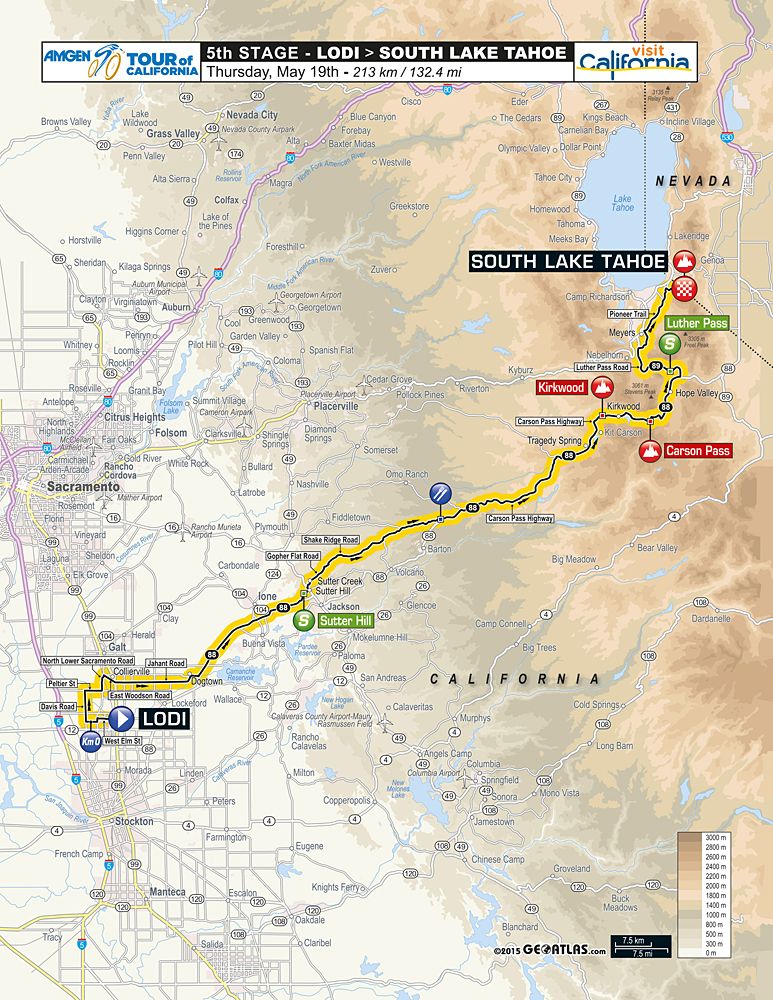 Stage 5 of the 2016 Tour of California