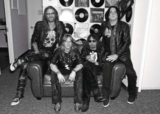 Ace Frehley and his band