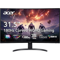 Price watch: NEW DEAL!Acer Nitro EDA323QU S3bmiiphx | 31.5-inch | 1440p | 180 Hz | 1500R | $249.99 $189.99 at Amazon (save $60 for Amazon Prime members only)