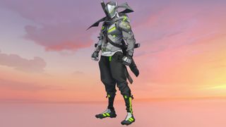 A portrait of the Overwatch 2 character Genji