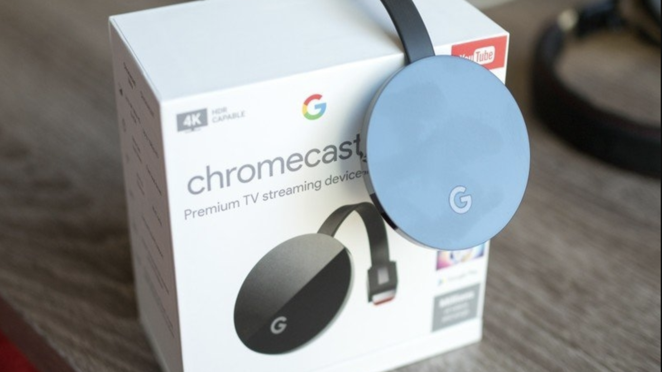 Chromecast Ultra with Box