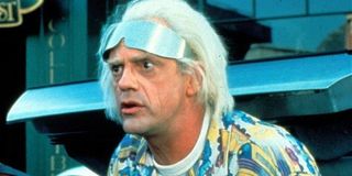 Dr. Emmett Brown Christopher Lloyd Back To The Future Part 2