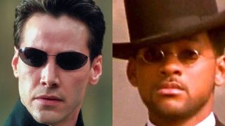 Keanu Reeves on the left, Will Smith on the right