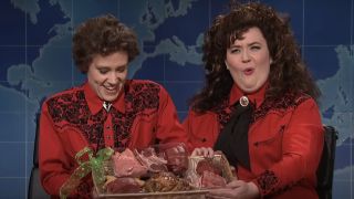 Kate McKinnon and Aidy Bryant on SNL
