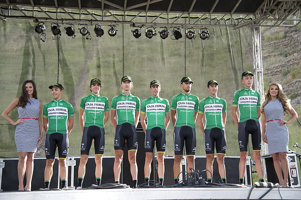Caja Rural - Seguros RGA on stage in Steamboat Springs