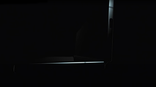 A screenshot from Samsung's Galaxy Unpacked trailer, likely showing a detail of the Galaxy Z Fold 4