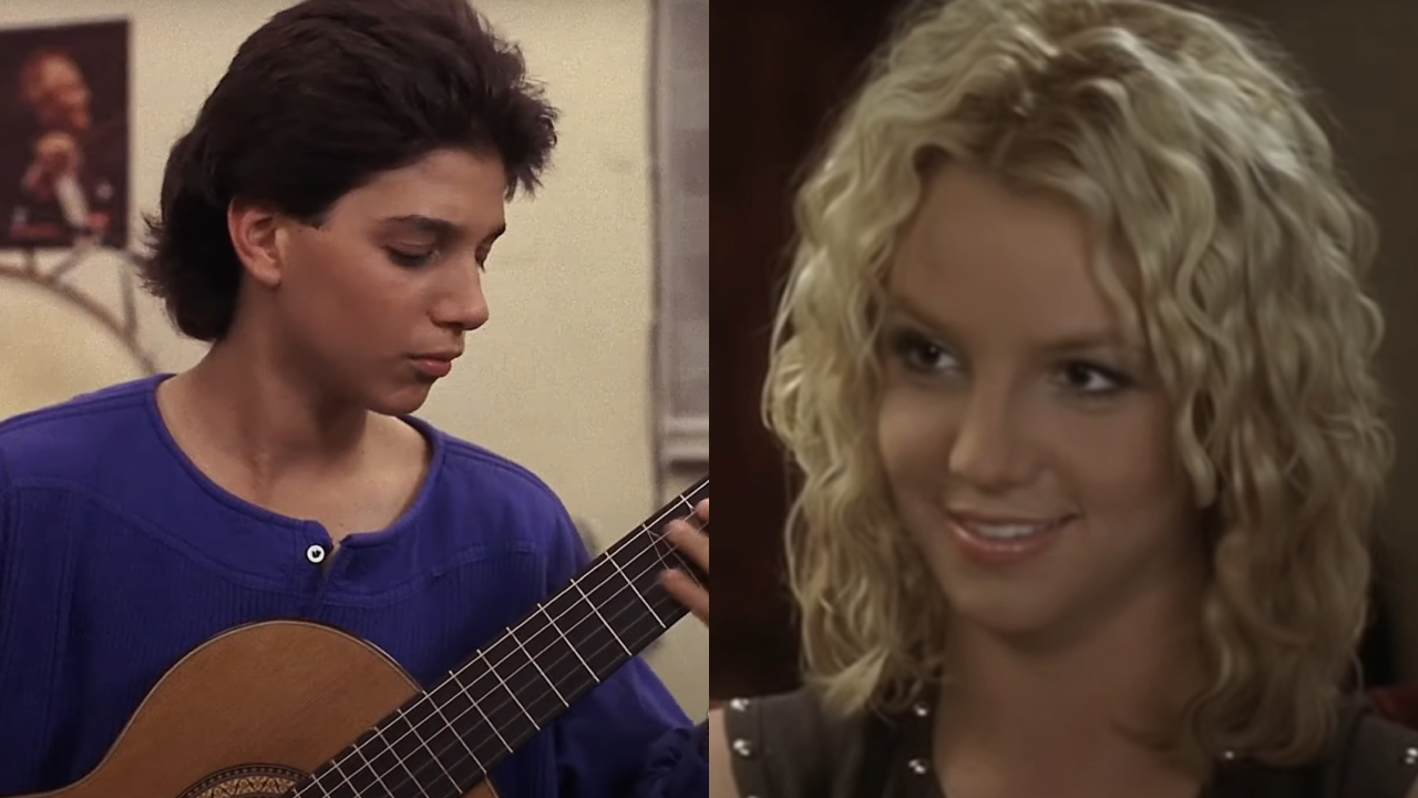 Ralph Macchio in Crossroads and Britney Spears in Crossroads