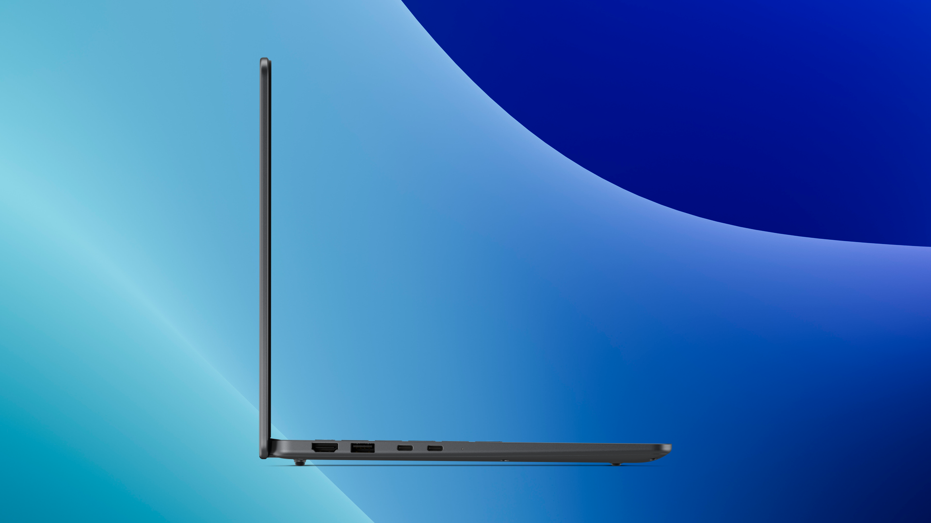 Dell Pro laptop side profile