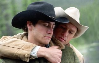 jake gyllenhaal and heath ledger in brokeback mountain