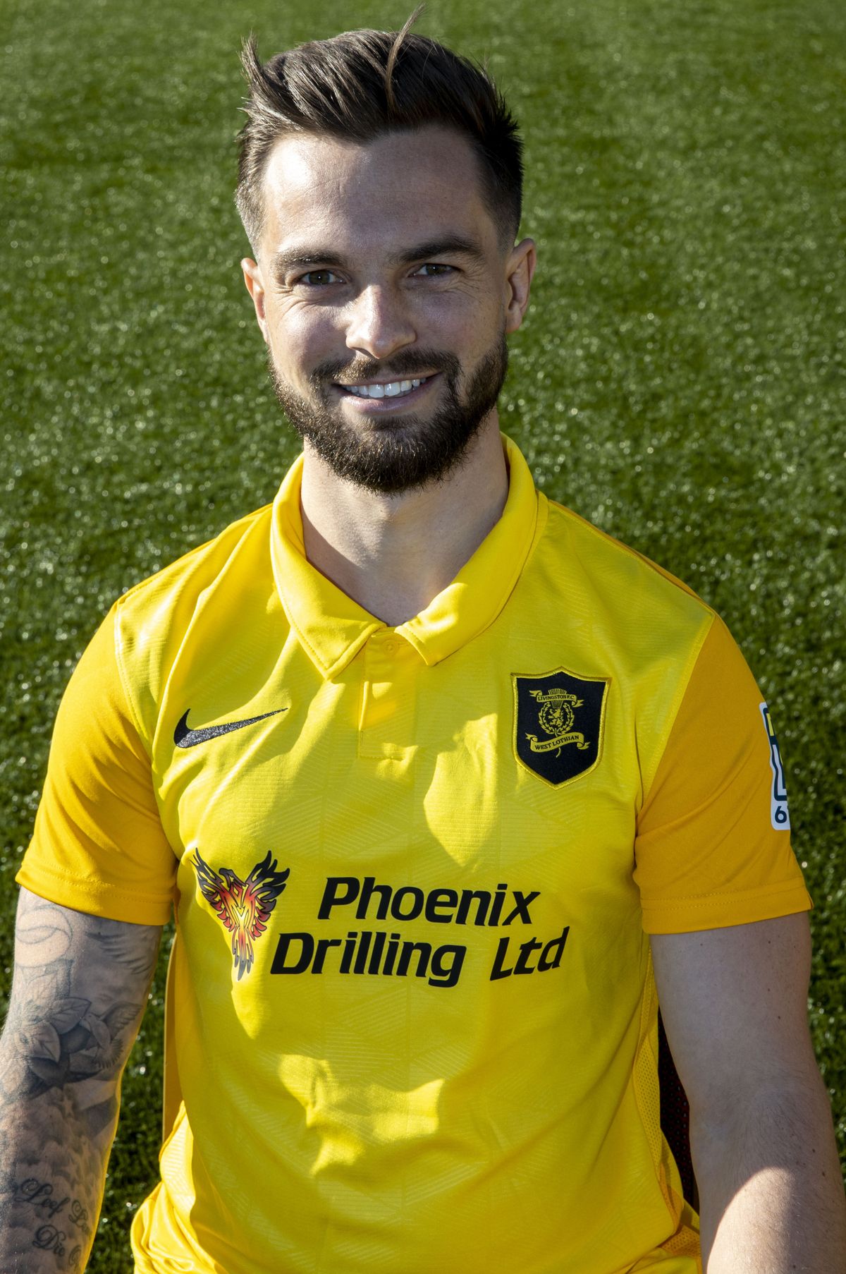 Livingston FC Headshots 2020/2021- Tony Macaroni Arena