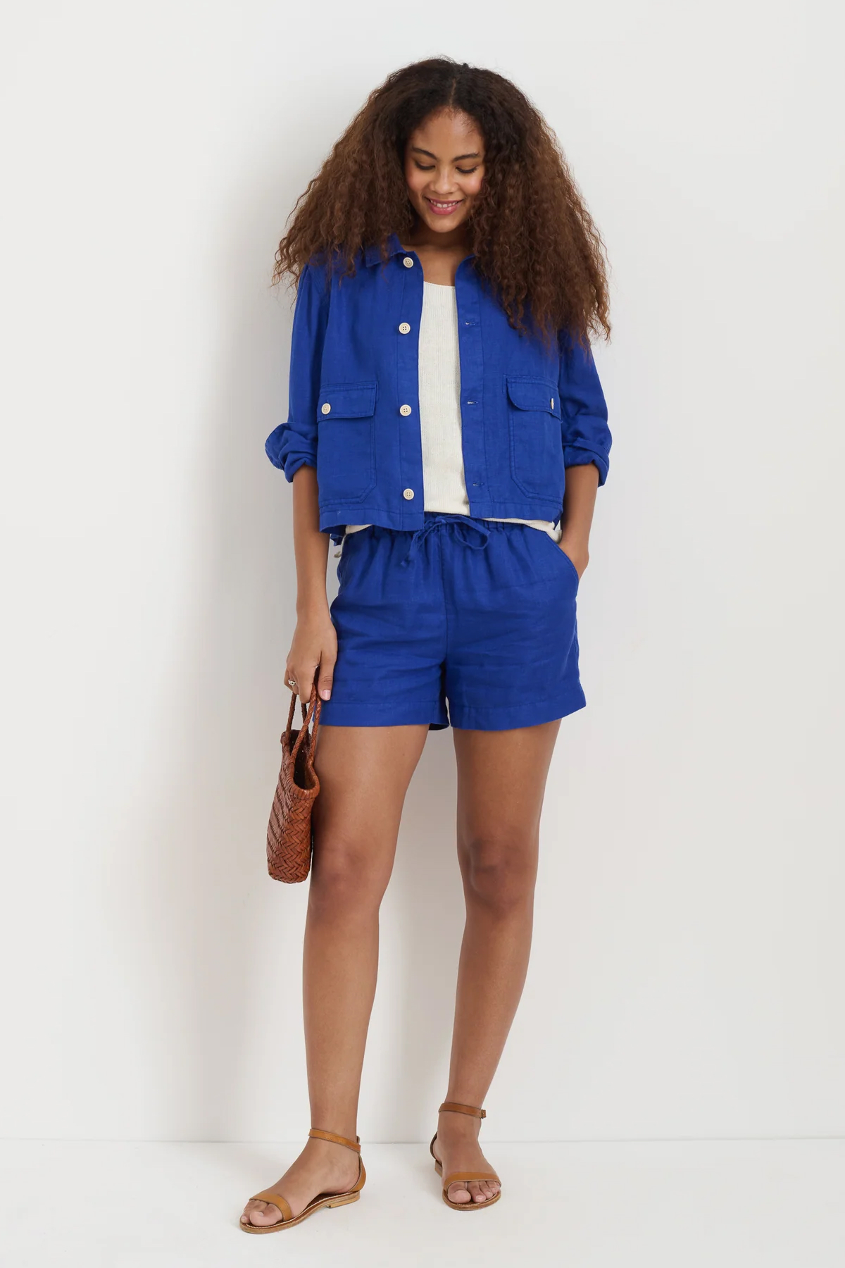 Alex Mill, Riley Pull On Short In Linen