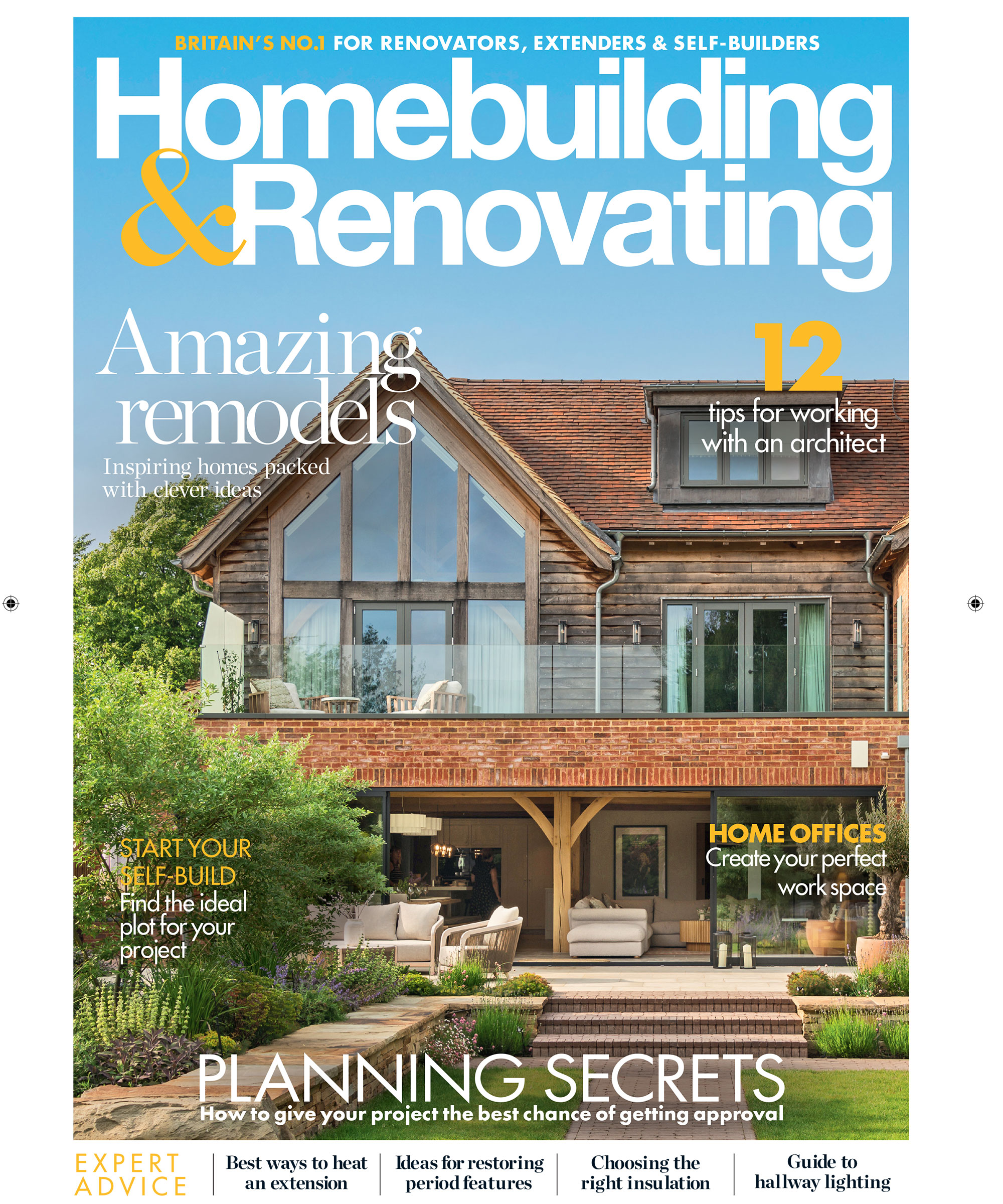 March 2026 front cover of Homebuilding &amp;amp; Renovating magazine featuring an oak frame home