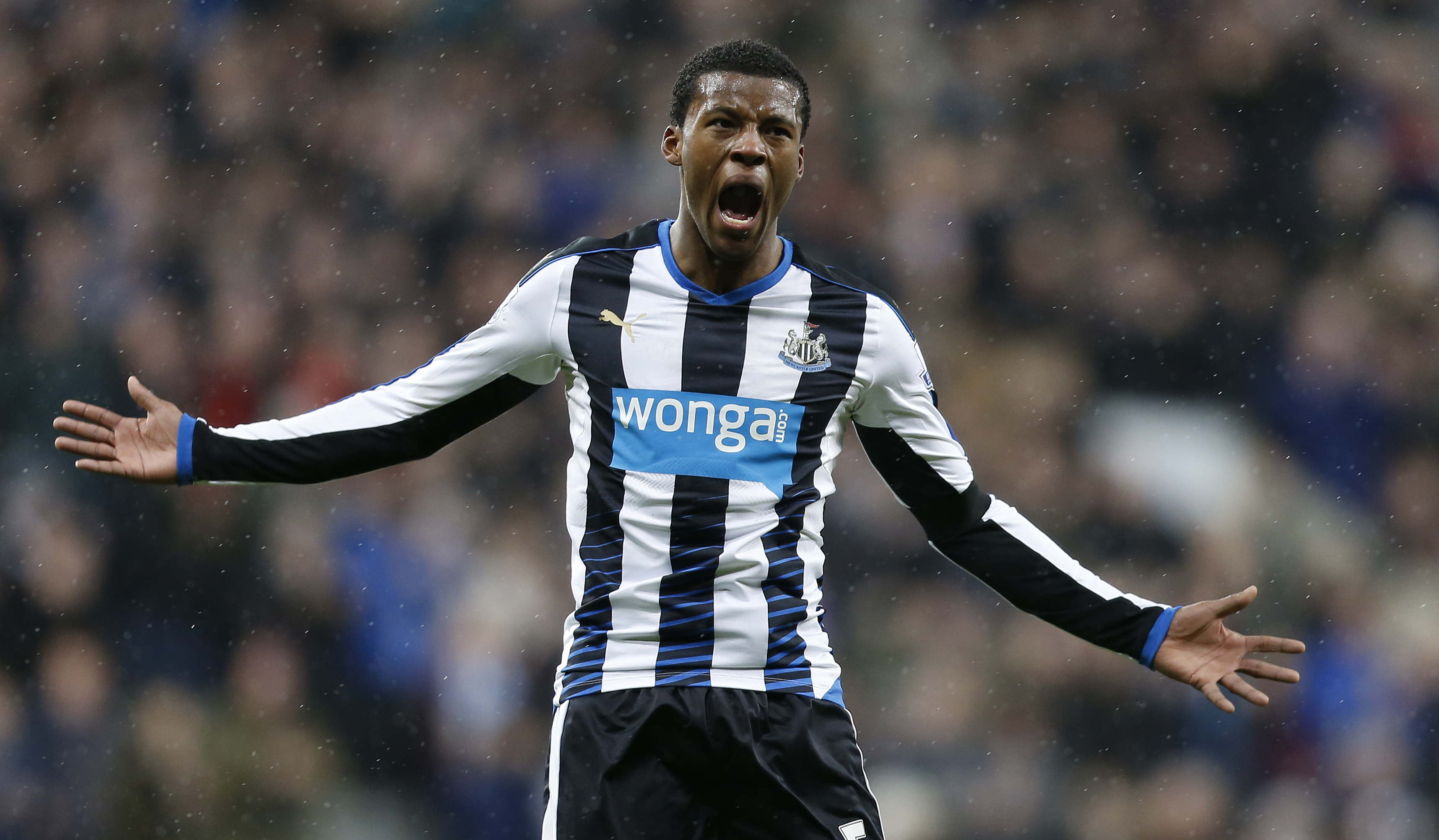 Wijnaldum left Newcastle for Liverpool