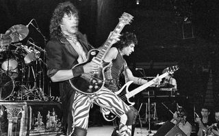 Bon Jovi perform at Madison Square Garden in New York City in 1984, a year after their inauspicious debut at the venue