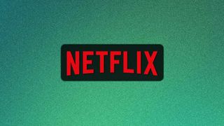 Netflix logo on a green background