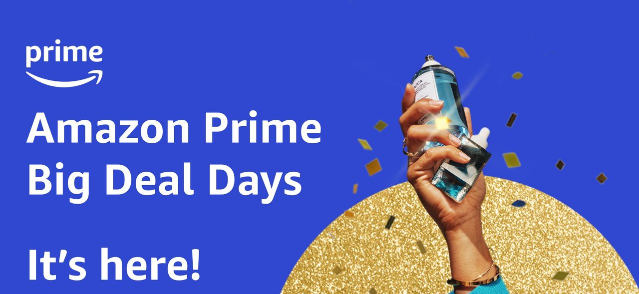 A banner image that says Amazon Prime Big Deal Days