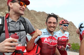 Nathan Haas (Katusha-Alpecin) savoured his win in the Tour of Oman