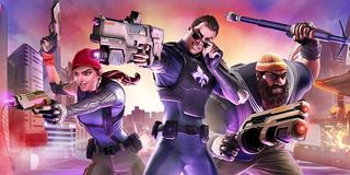 Three Agents of Mayhem get ready for battle.