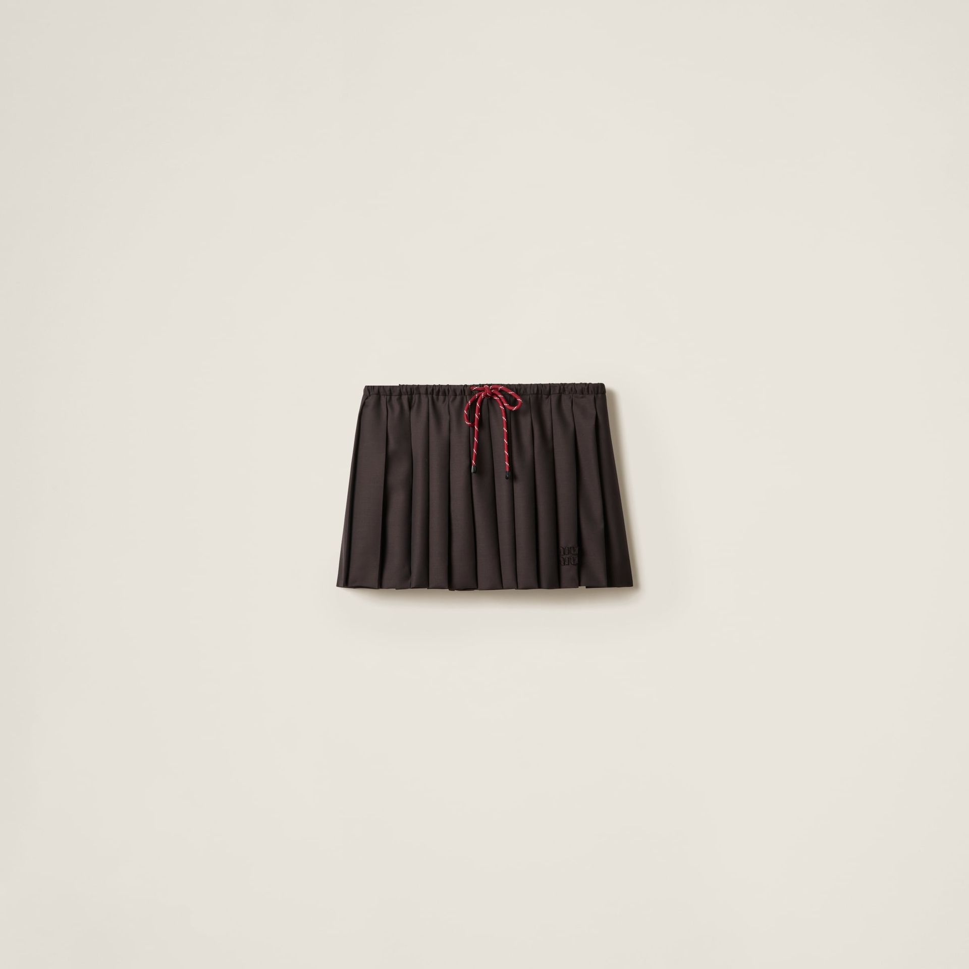 Pleated Batavia Skirt