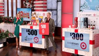 Ellen DeGeneres hosts her annual 12 Days of Giveaways.