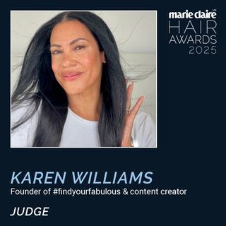 Karen Williams Marie Claire Hair Awards