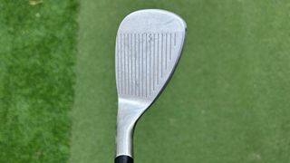 Photo of the Bryson DeChambeau lob wedge at address