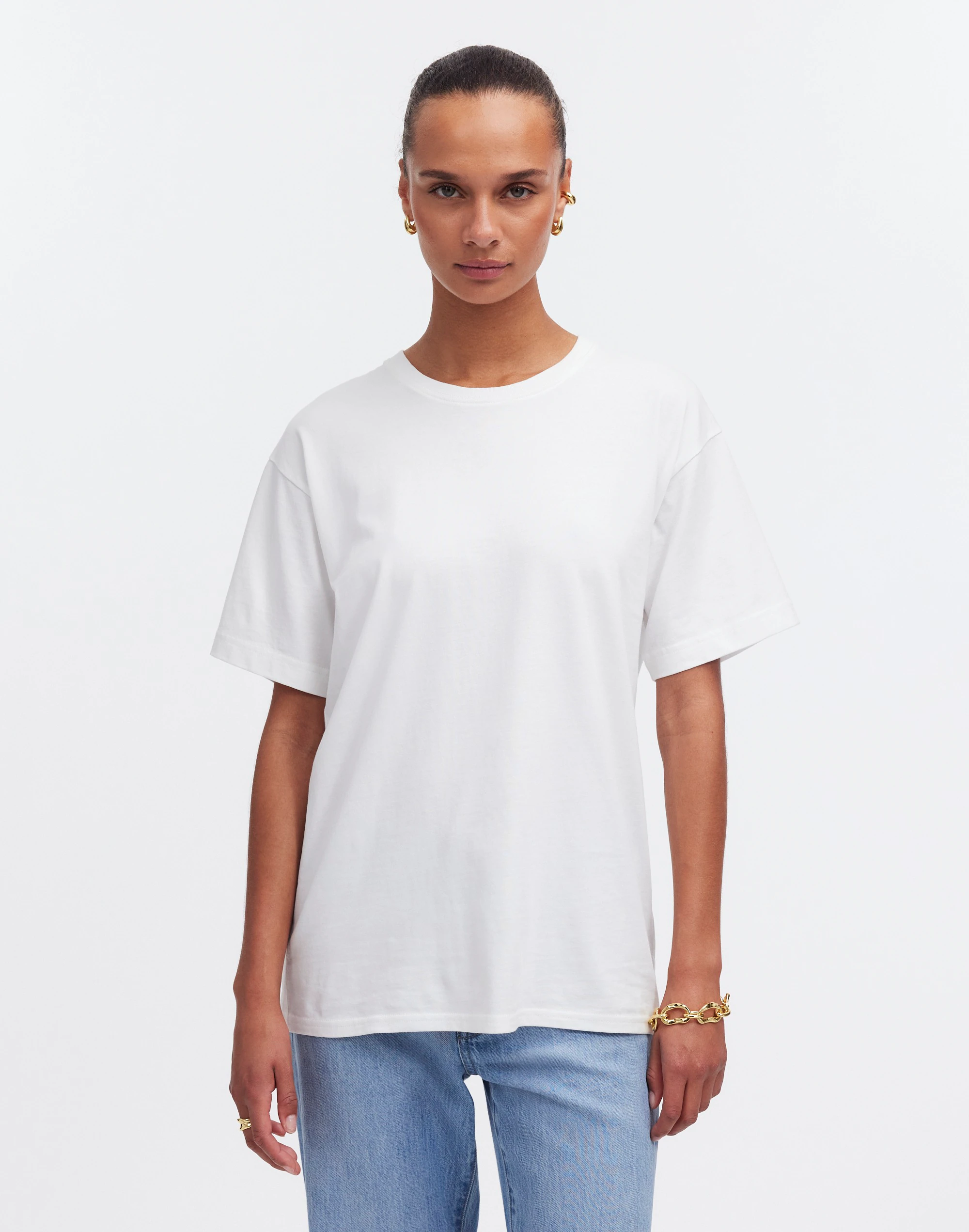 Cotton Relaxed Oversized Tee