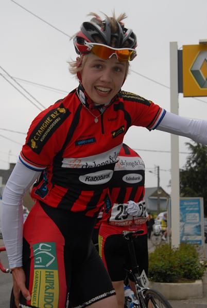 A happy Gert Jan Bosman after the finish.
