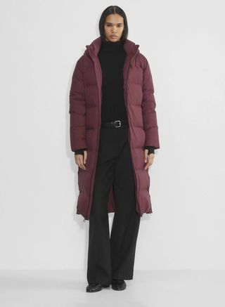 Aritzia, Long Puffer Jacket Coat