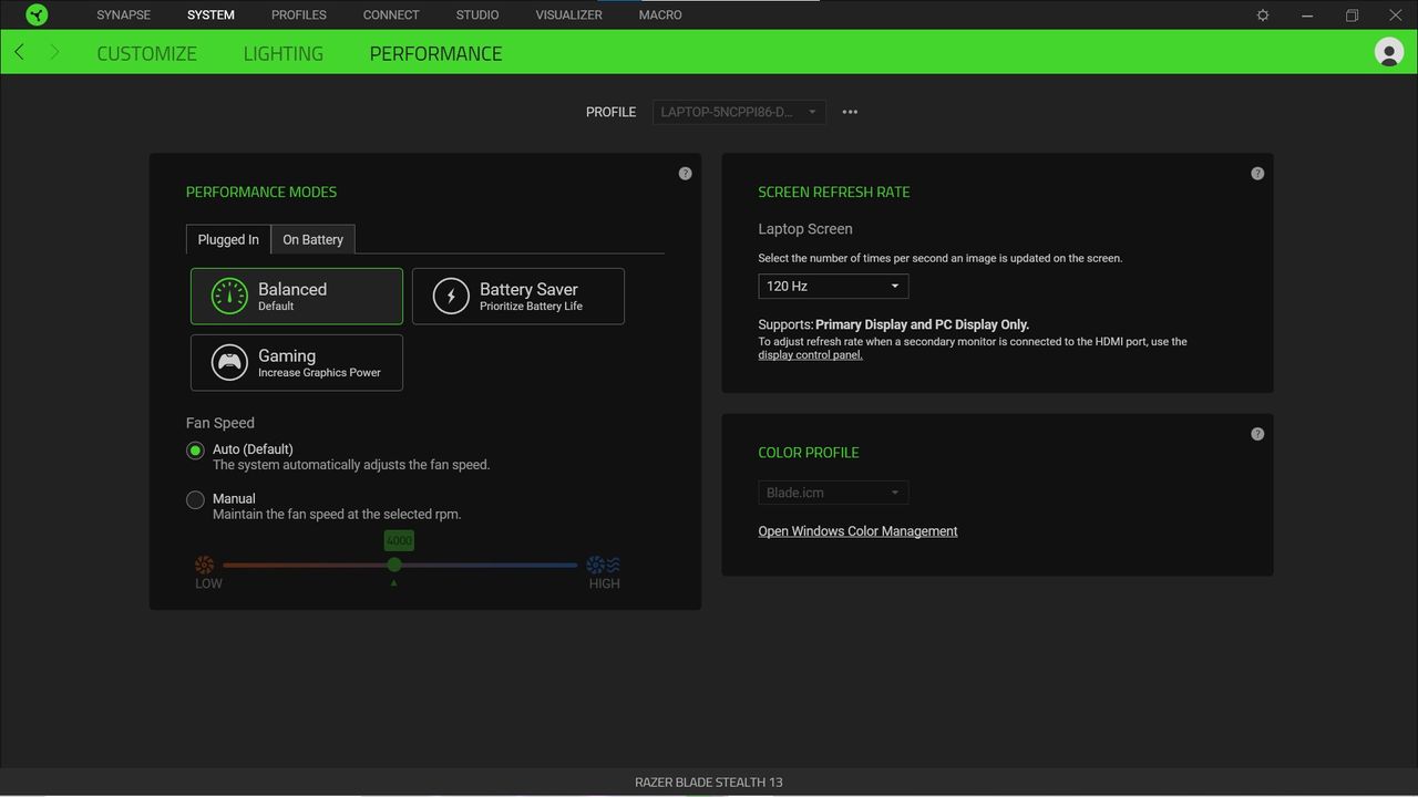 Razer Blade Stealth 13 (Late 2020)