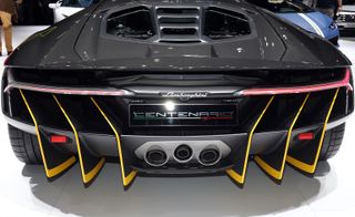 The Lamborghini Centenario exemplifies the innovative design