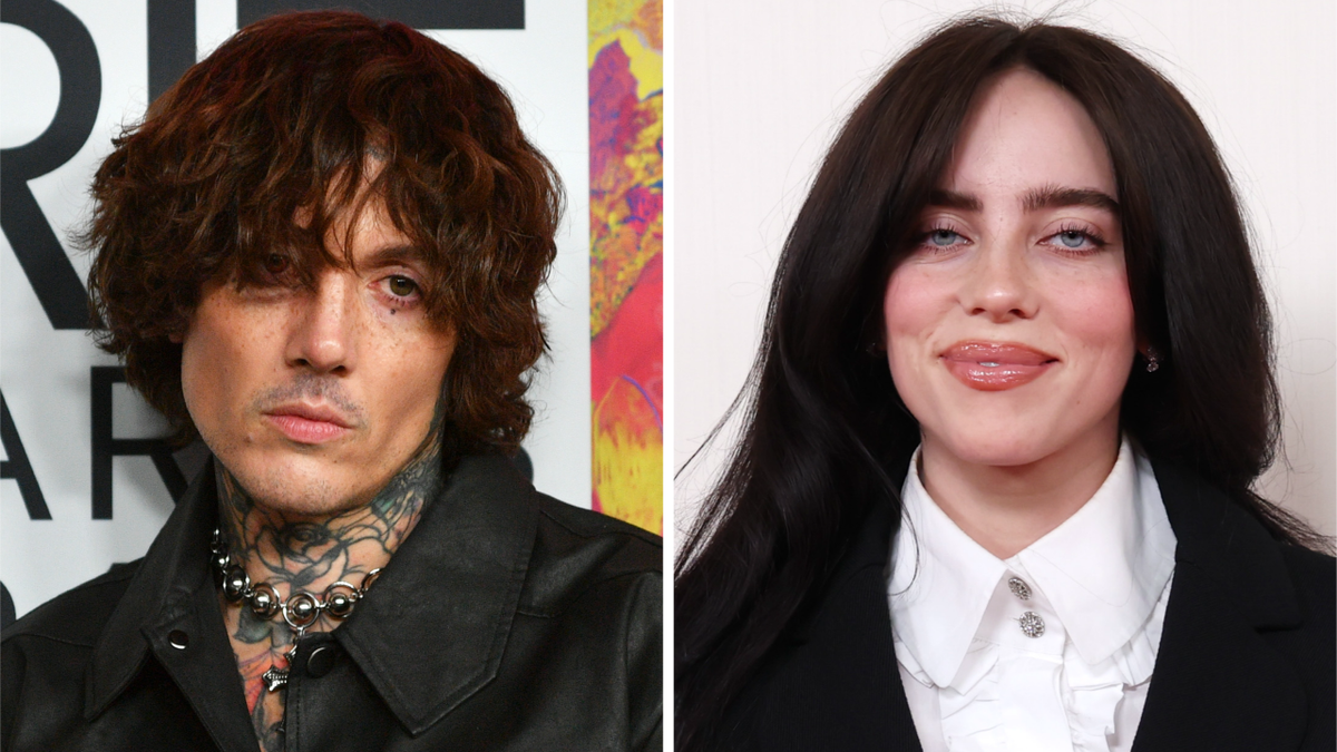 Oli Sykes and Billie Eilish in 2024