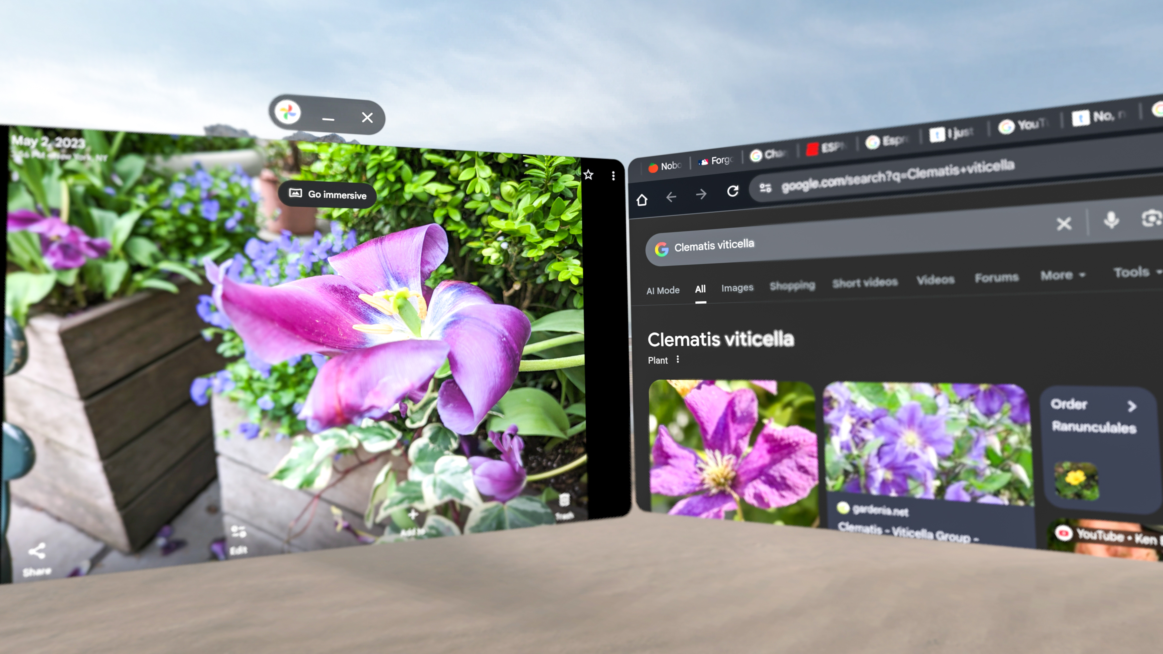 Samsung Galaxy XR augmented reality headset