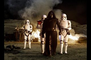 A still from the movie Star Wars: The Force Awakens