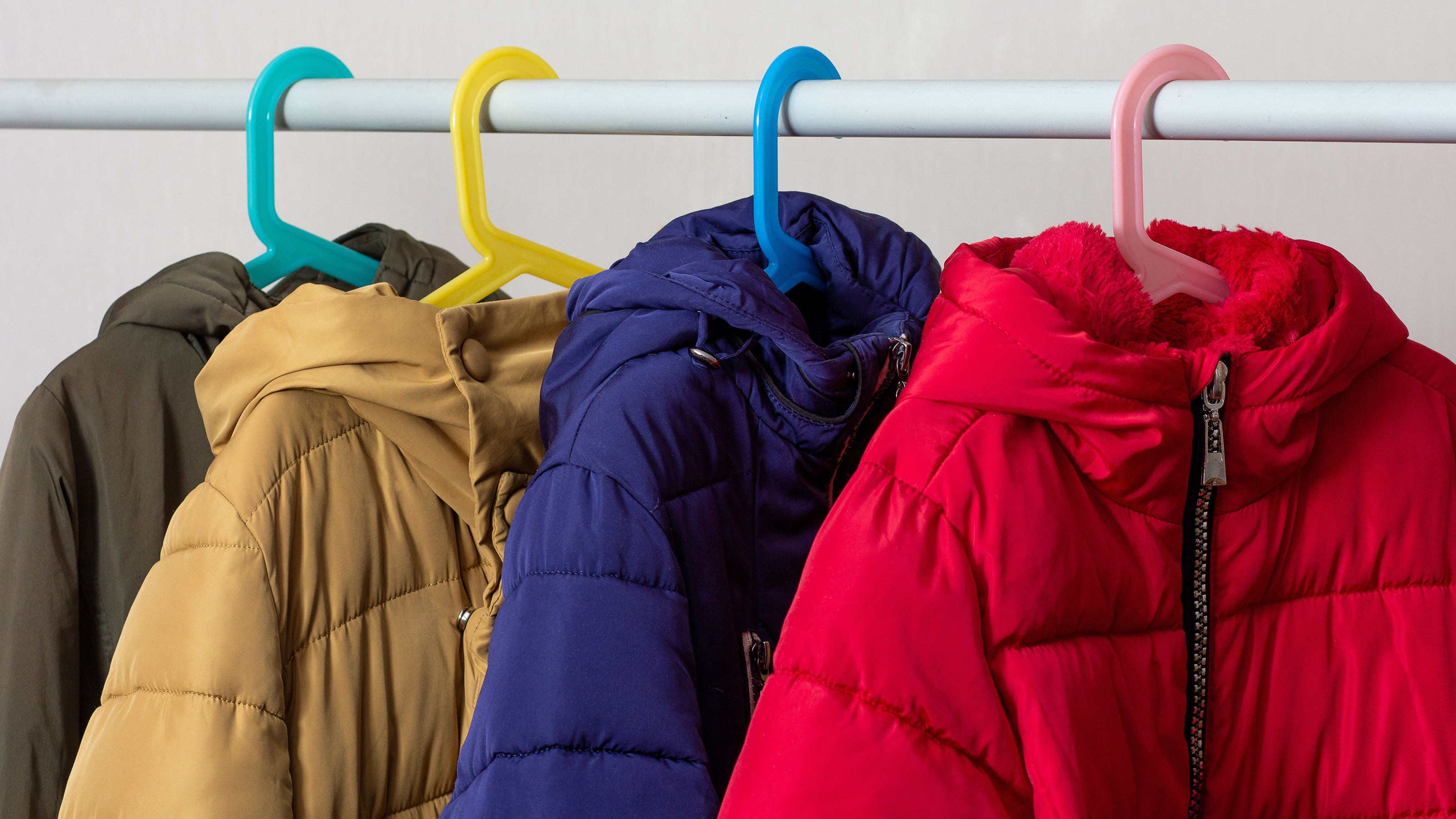coats on hanger