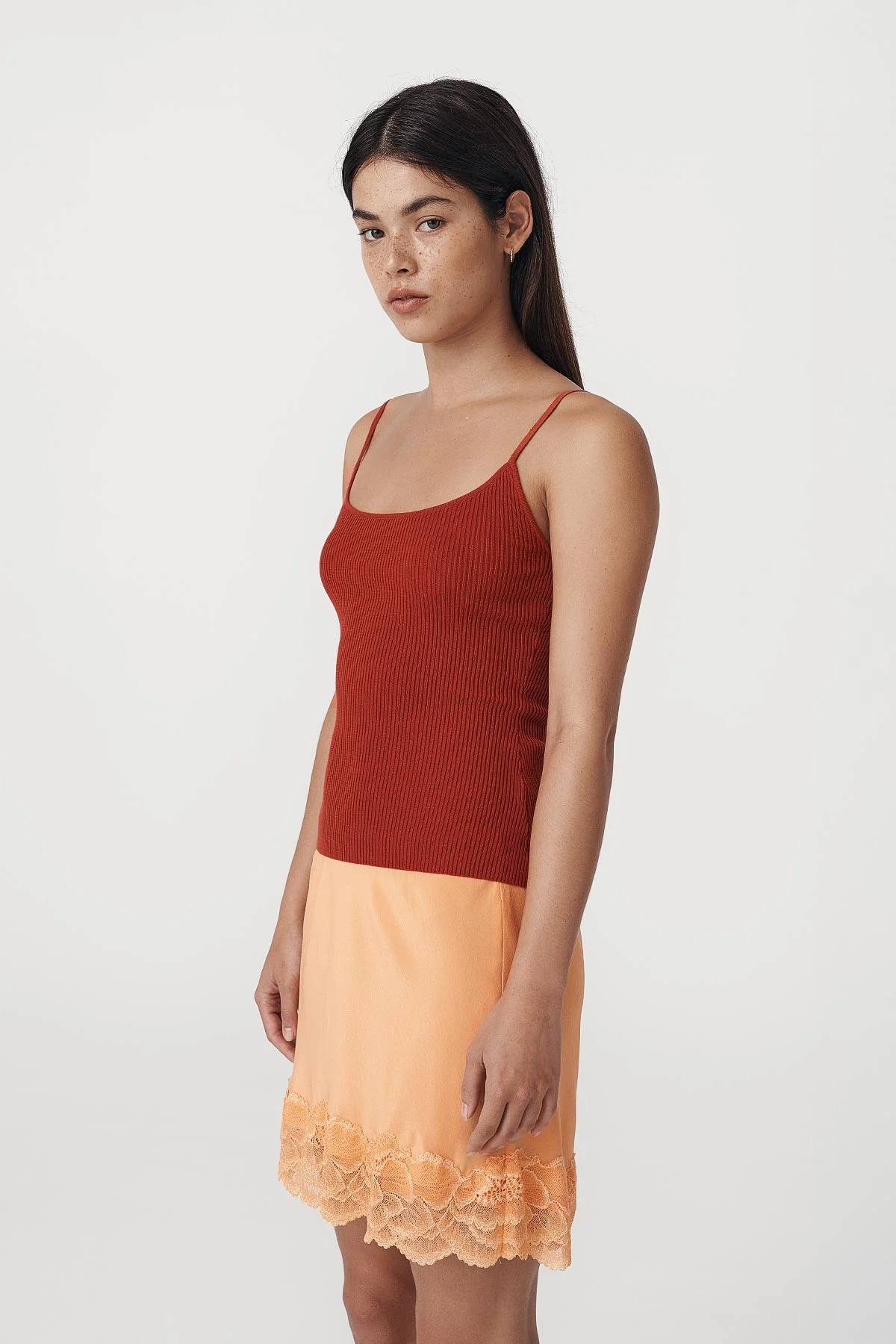 Rowie the Label, Ruby Rib Knit Singlet