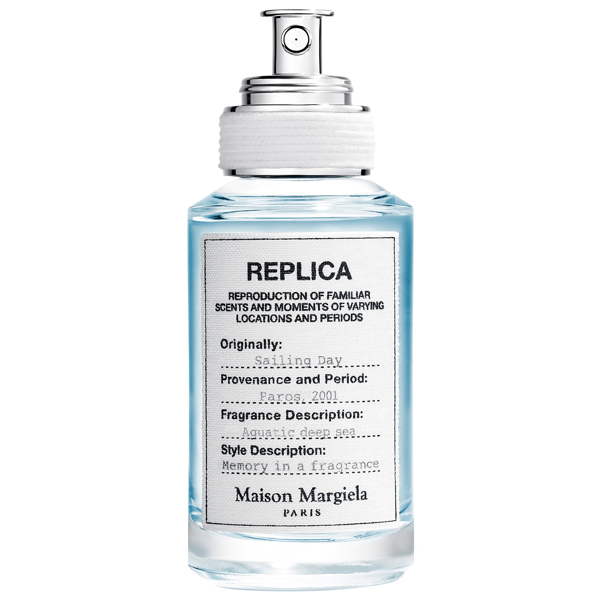 Replica’ Sailing Day Eau De Toilette With Aquatic Accord 
Iris